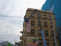 高所電球交換